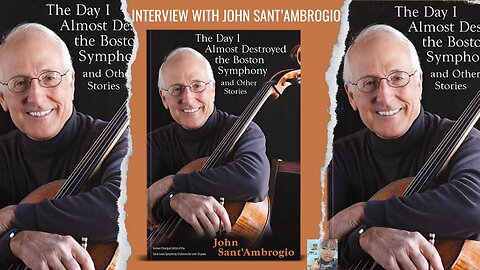 Author John Sant'Ambrogio almost destroyed the Boston Symphony