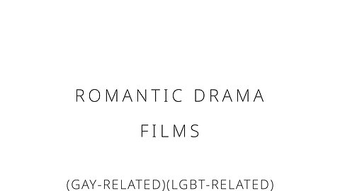 Romantic drama films