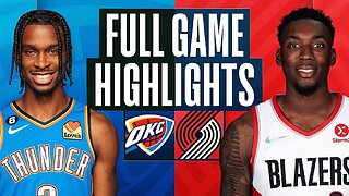 OKC Thunder vs. Portland Trail Blazers Full Game Highlights | Mar 26 | 2022-2023 NBA Season