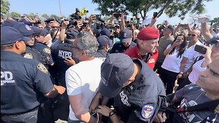 Police Arrest Protesters Against New Migrant Shelter as Hundreds Rally in New York