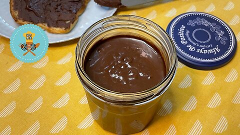 Homemade Chocolate Hazelnut Spread / Σπιτική Πραλίνα Φουντουκιού Σοκολάτας