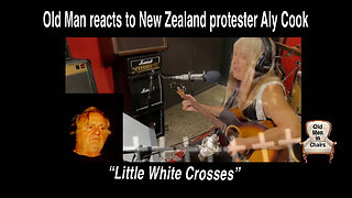 Old Man reacts to Aly Cook's "Little White Crosses"