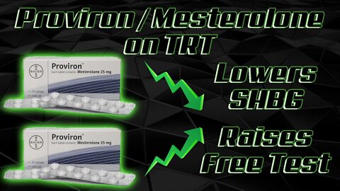 Proviron / Mesterolone Guide for TRT! Lowers SHBG? Raises Free Test?