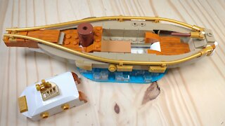 Lego Build Experience!! Set 40487 from 2021 Sailboat Adventure - Ideas, Promotional, Boat, Sailing