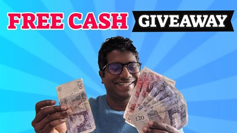 FREE CASH GIVEAWAY! HOW TO GET FREE MONEY!