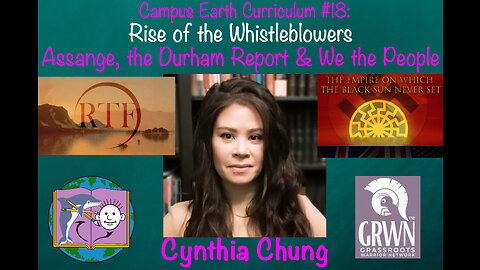 Campus Earth Curriculum #18: Rise of the Whistleblowers - Assange, Durham Report & WE THE PEOPLE