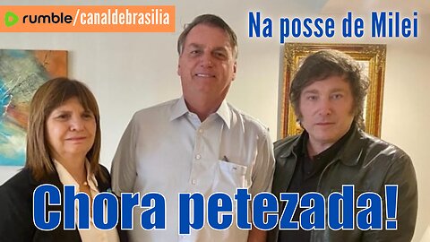 Bolsonaro e Milei juntos na Argentina