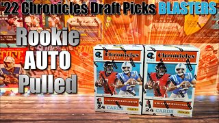 2022 Chronicles Draft Picks Football Blaster Box (x2) | Fresh Class of Rookies Hunting for AUTOS!