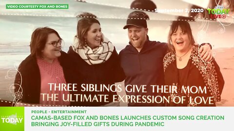 Camas-based Fox and Bones launches custom song creation bringing joy-filled gifts during pandemic
