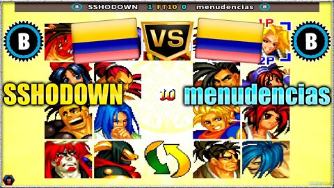 Samurai Shodown IV (SSHODOWN Vs. menudencias) [Colombia Vs. Colombia]