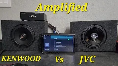 (Kenwood KFC-1666R vs JVC CS-J620) amplified shootout