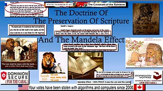 The Doctrine Of The Preservation Of Scripture And The Mandela Effect (Re-post)