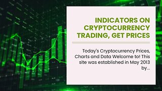 Indicators on Cryptocurrency Trading, Get Prices and Buy - eToro You Need To Know