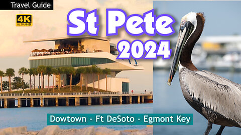 St Pete 2024 Travel Guide - Downtown, Fort DeSoto, & Egmont Key