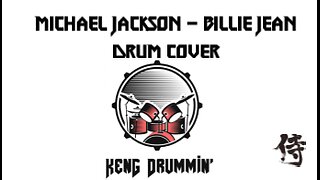 Michael Jackson - Billie Jean Drum Cover KenG Samurai