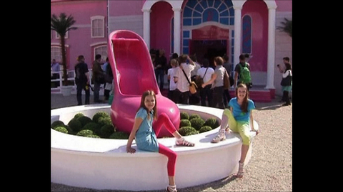 Huge Pink Barbie House