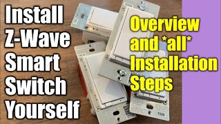 Z-Wave ● Enbrighten Switch ● How to Install a Smart Switch by Yourself ✅ DIY