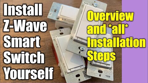 Z-Wave ● Enbrighten Switch ● How to Install a Smart Switch by Yourself ✅ DIY