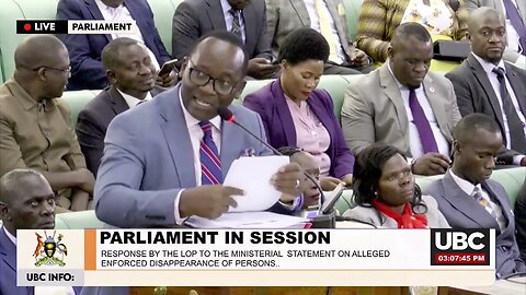 MATHIAS MPUUGA ACQUAINTS PARLIAMENT WITH CITIZENS' GRIEVIANCES IN A BID TO SEEK GOVT INTERVENTION.