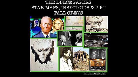 THE DULCE PAPERS BROWN GREY ALIENS, STAR MAPS & INSECTOIDS