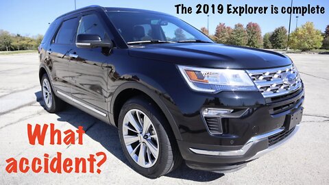 Finishing the 2019 Ford Explorer repair