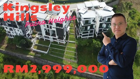 Kingsley Hills 4.5 Storey RM2,999,000 Semi-D at Putra Heights, Subang Jaya House Tour. 中文字幕