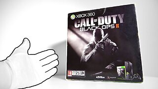 Xbox 360 "BLACK OPS 2" Console Unboxing + Care Package Edition