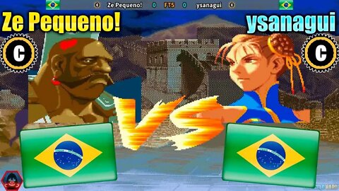 Street Fighter Alpha: Warriors Dreams (Ze Pequeno! Vs. ysanagui) [Brazil Vs. Brazil]