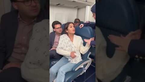 He got kicked off the plane!