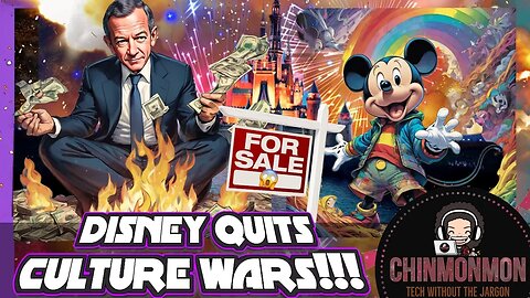 Disney QUITS Culture WAR!