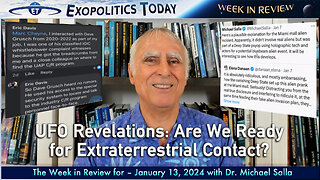 UFO Revelations: Are We Ready for Extraterrestrial Contact? Week in Review – Jan 13, 2024