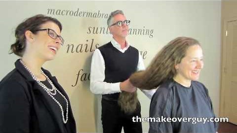 "The Makeover Guy" Does Miracles With The Longest Hair He Has Ever Cut