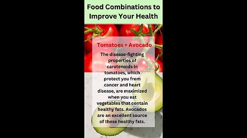 The Best Food Combinations to improve your health