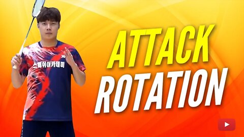 Attack Doubles Rotation Tutorial featuring cokcok badminton (Eng Subs)