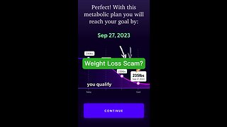 Weight Loss Scam?