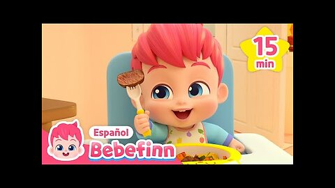 ¡Me Gusta Comer Sano!🥦🥘🍎 | Alimentación Saludable | Bebefinn Canciones Infantiles