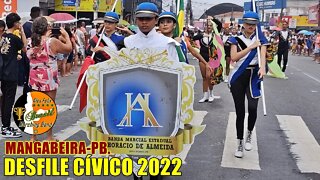 CORPO COREOGRÁFICO 2022 - BM. HORÁCIO DE ALMEIDA 2022 NO DESFILE CÍVICO 2022 - BAIRRO DA MANGABEIRA