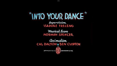 1935, 6-8, Merrie Melodies, Into your dance