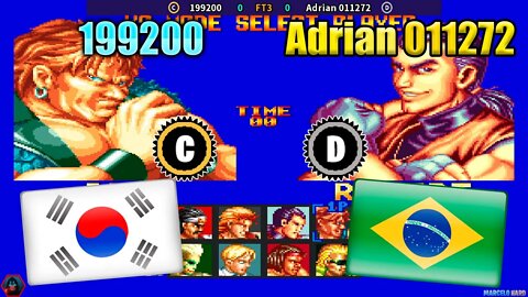 Art of Fighting (199200 Vs. Adrian 011272) [South Korea Vs. Brazil]