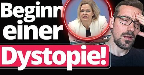 Auf Pressekonferenz: Linksradikale SPD Antifa Nancy Faeser dreht völlig frei!