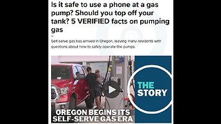 Self Serve Gasoline Arrives in Oregon - Safety at the Pump