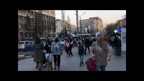 Capital | walking Tour | Vlog | Crypto Talks | Kyrgyzstan 🇰🇬 | Sunset | Beauty | Nature | People