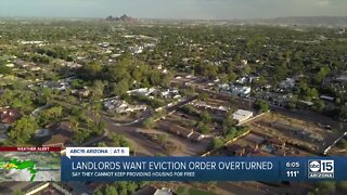 Landlords sue for end to eviction moratorium