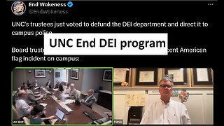 UNC trusteed vote YES to defund DEI department
