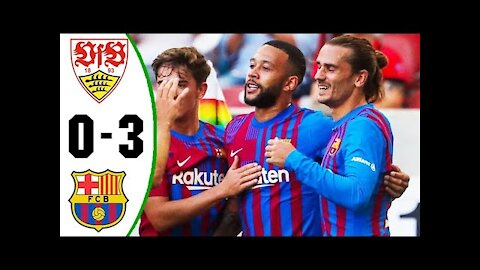 Barcelona vs Stuttgart 0-3 Extended Highlights & All Goals 2021 HD