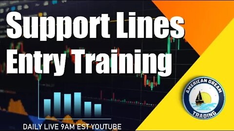 Support Lines Entry Training Stock Market