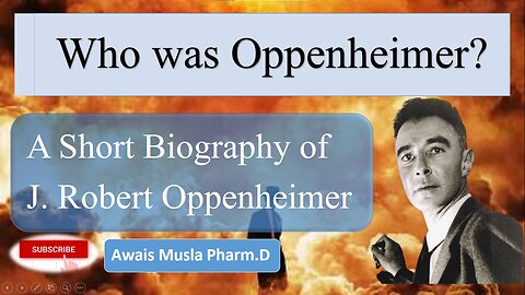 Who was J. Robert Oppenheimer? A main character of #oppenheimer_movie 2023 #trailer #trendingmovies