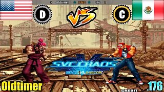 SNK vs. Capcom: SVC Chaos (Oldtimer Vs. 176) [U.S.A. Vs. Mexico]