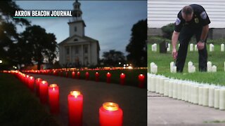 'We can't forget,' Tallmadge candle display honors all 9/11 victims
