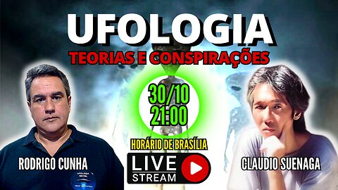 Rodrigo Cunha do Canal Território Oculto entrevista Claudio Suenaga | Ufologia e Conspirações